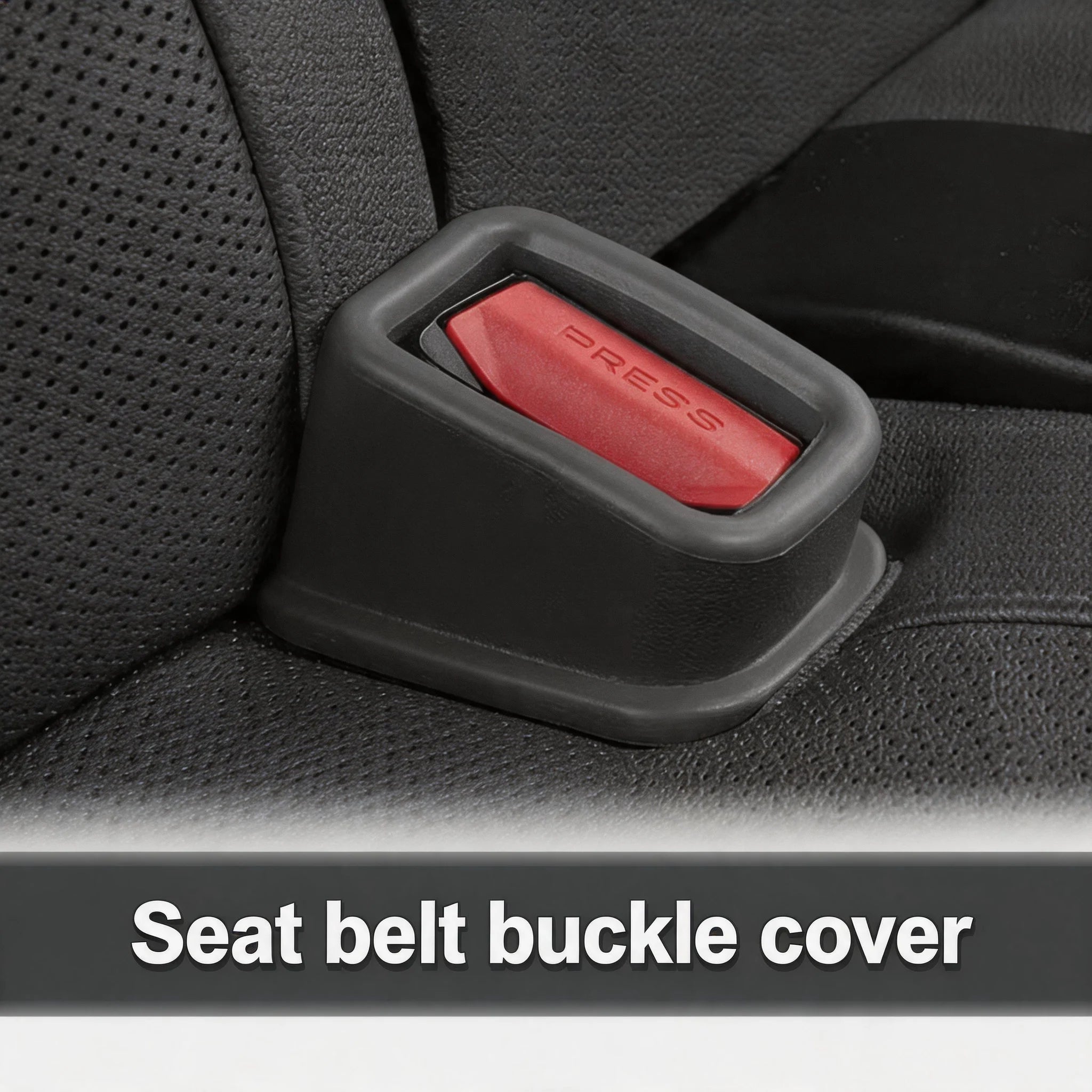 Anti-Slip Silicone Holder 1/2/4PCS Car Seat Belt Slot Fixer Safety Belts Lock Buckle Fixing Auto Interior Decorative Accessories Oasis Select