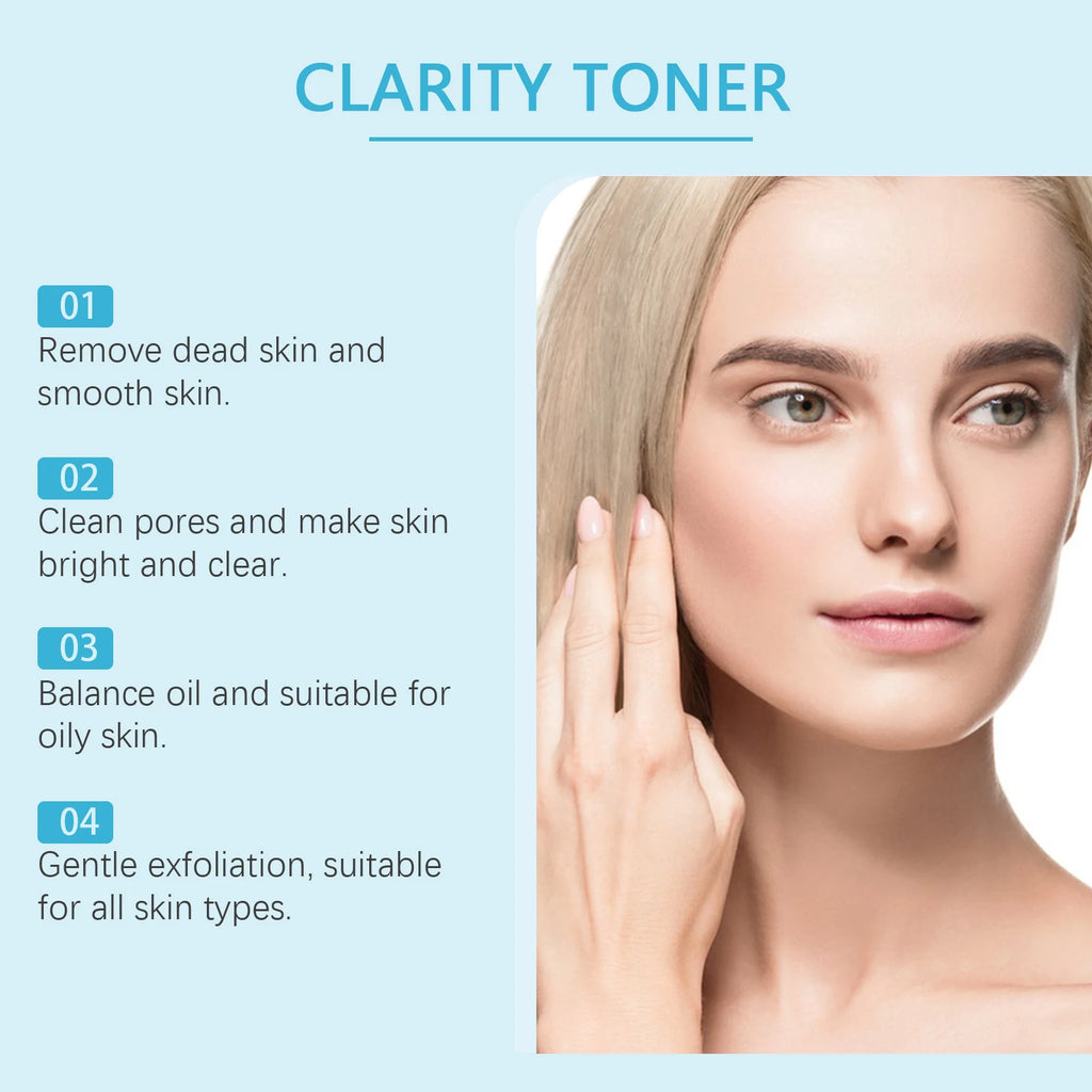 AHA BHA Toner Gentle Exfoliating Toner for Oily Skin Pore Refining Soothing Hydrating Facial Essence Daily Oil Control Skincare Oasis Select