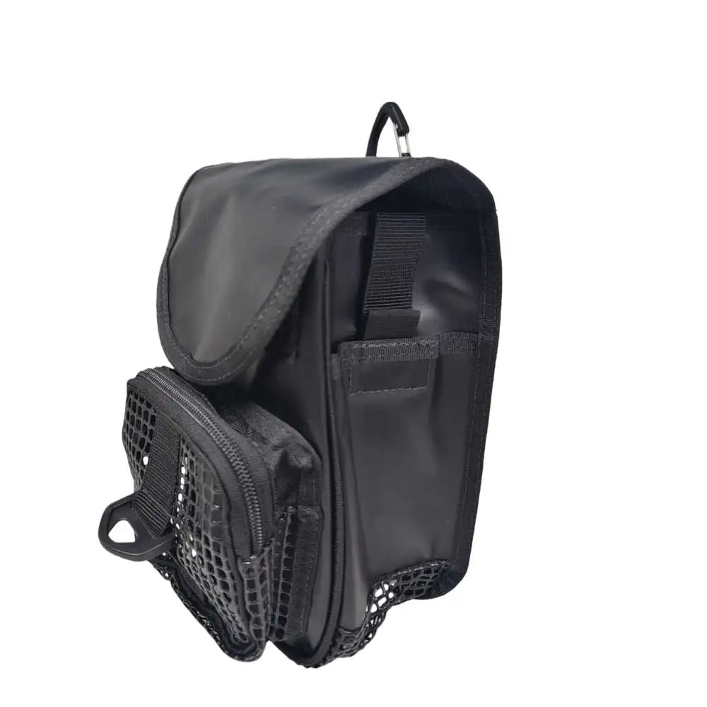 Diving Mesh Waist Pouch for Sidemount BCD Compact Underwater Organizer for Dive Light Inflatable Marker Line Reel Streamer Hook Oasis Select