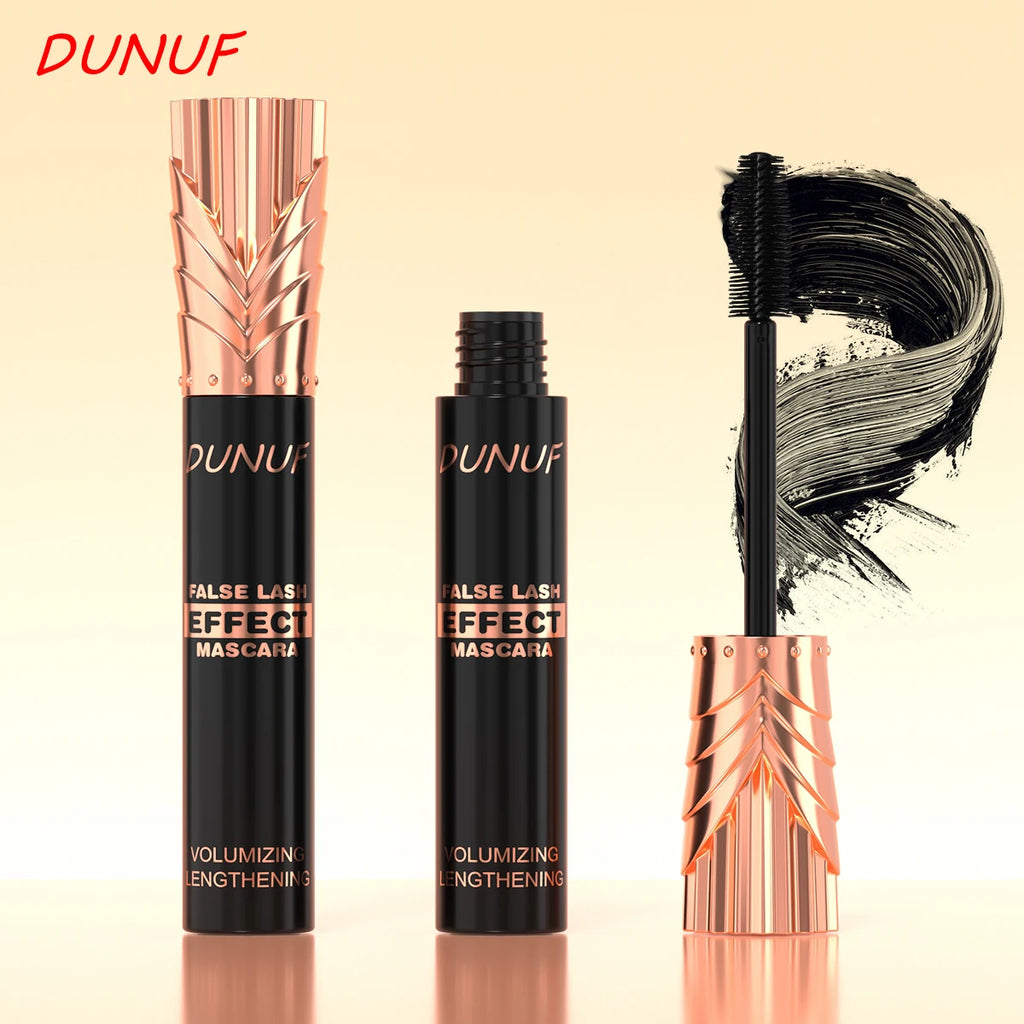 1 Pcs 24 Hours Waterproof Mascara, Fast-Dry, Lengthening, Transfer-Proof, Black Coffee Ink, Long-Lasting Curl Extension Makeup Oasis Select