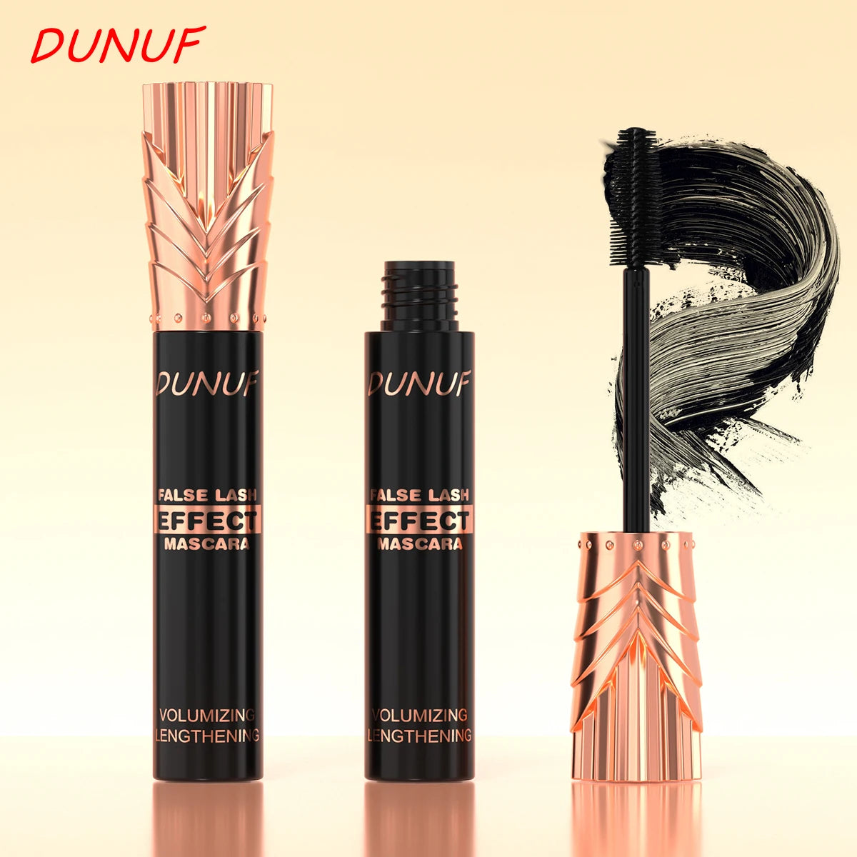 1 Pcs 24 Hours Waterproof Mascara, Fast-Dry, Lengthening, Transfer-Proof, Black Coffee Ink, Long-Lasting Curl Extension Makeup Oasis Select