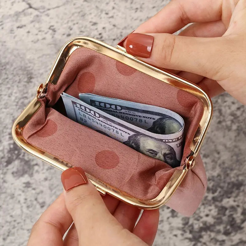 New Wallet Female Versatile Girl Clutch Bag Internet Celebrity Mini Version Coin Bag Dual-purpose Small Wallet Simple Folder Bag Oasis Select