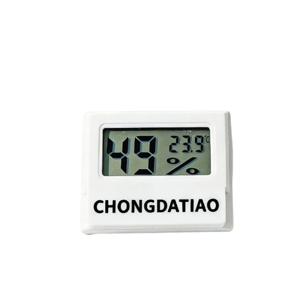 Reptile Thermometer & Hygrometer – LCD Magnetic Mini Meter