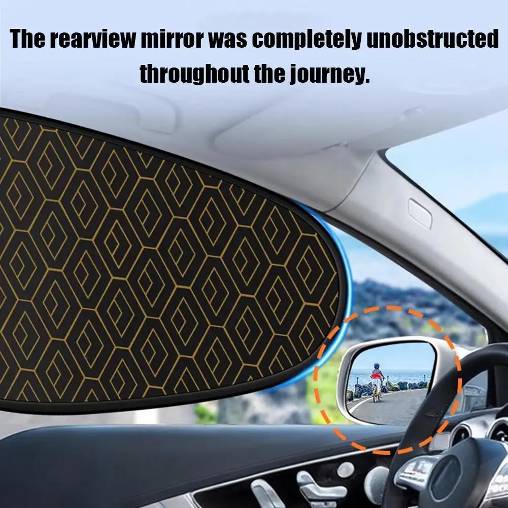 Car Side Window Sunshade UV Block Static Cling – 2 Pack Car Window Sunshade Oasis Select
