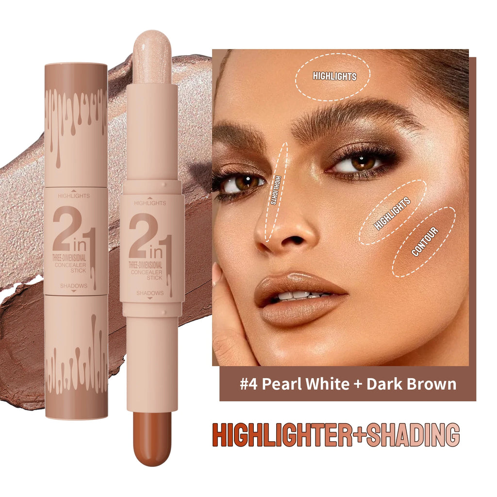 Hello Kiss Double-Ended Highlighter & Contour Stick