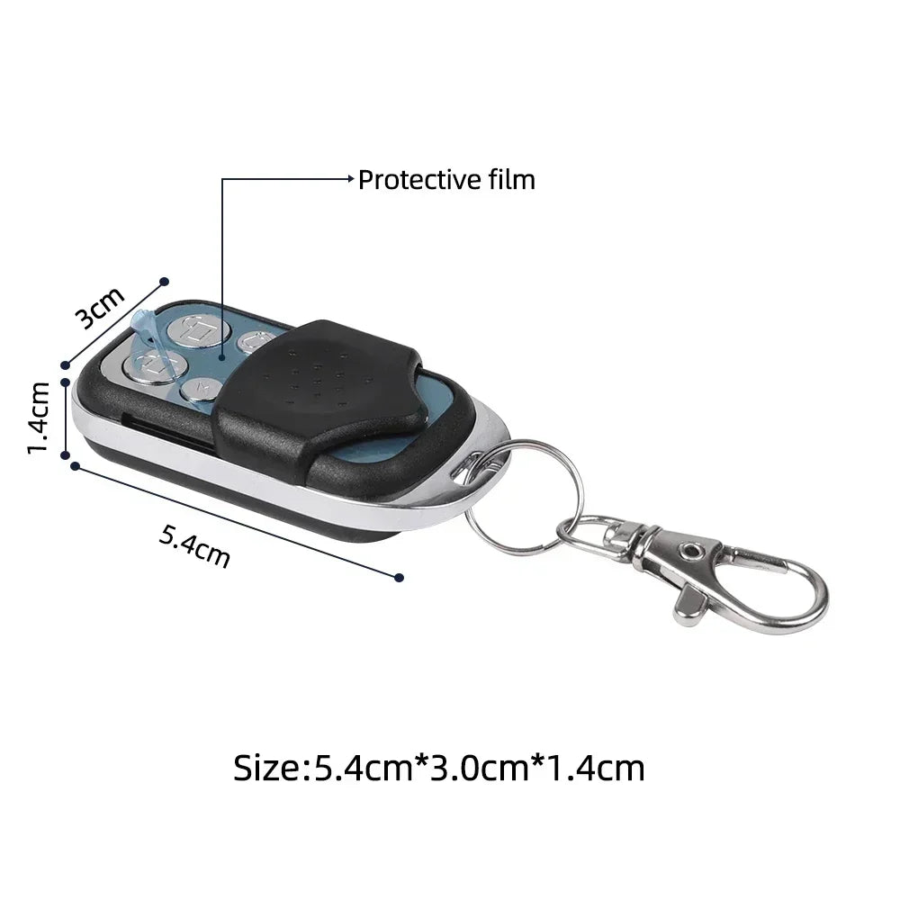 1-50pcs 433MHz Remote Control Universal Garage Remote 4 Buttons Duplicator Controller Replacement Wireless Car Keys for Garage Oasis Select
