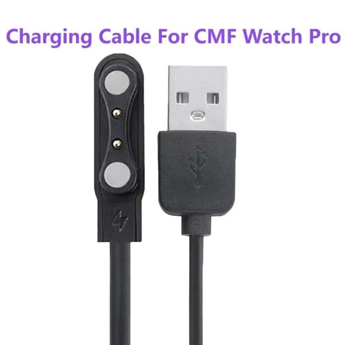 2-Pin 4.0mm Magnetic USB Charging Cable for Smartwatches Smartwatch Charging Cable Oasis Select