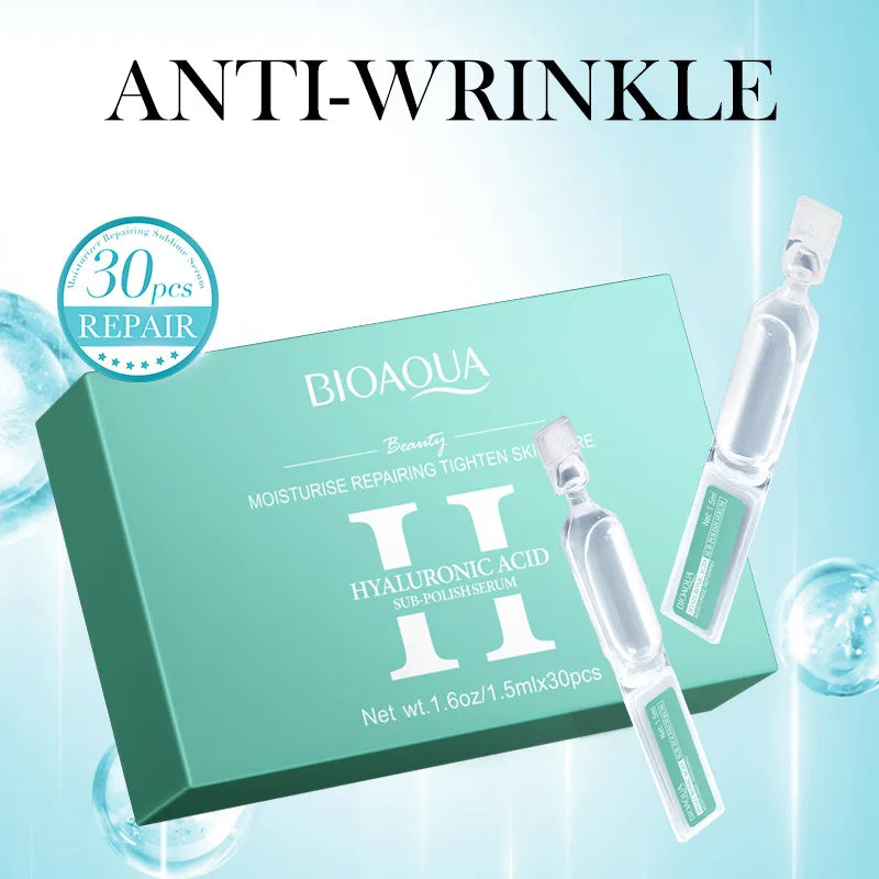 BIOAQUA Retinol Vitamin C Hyaluronic Acid Face Serum 30pcs Face Serum Oasis Select Hyaluronic Acid