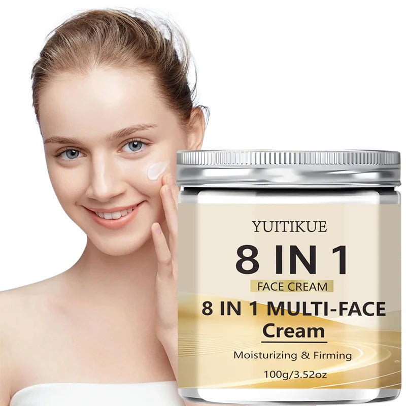 8-in-1 Face Cream – Retinol, Collagen & Hyaluronic Acid 100g
