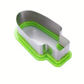 1pc Stainless Steel Watermelon Slicer & Popsicle Mold – Fun and Easy Fruit Cutter for Youngsters,Perfect for Summer Snacks Oasis Select green