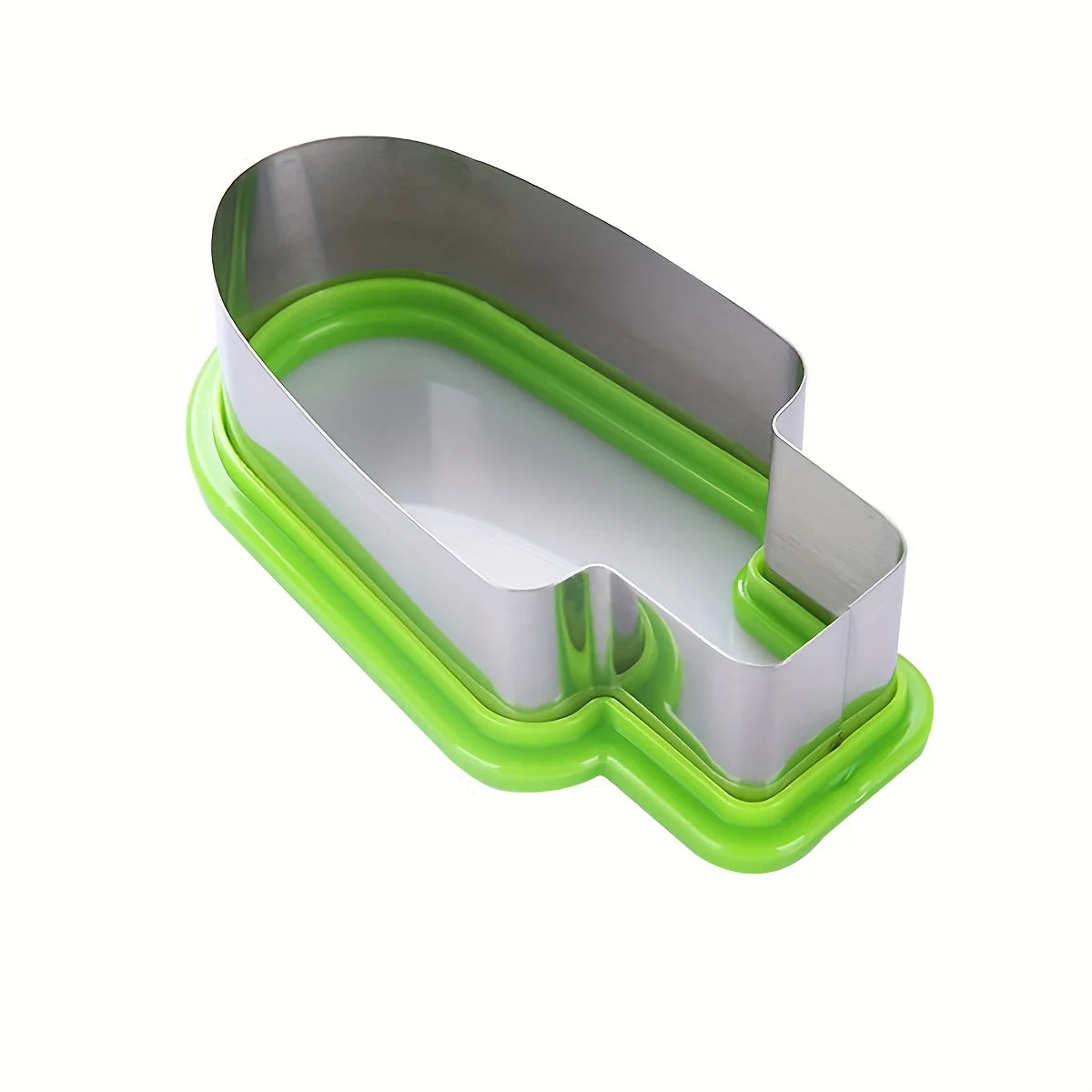 1pc Stainless Steel Watermelon Slicer & Popsicle Mold – Fun and Easy Fruit Cutter for Youngsters,Perfect for Summer Snacks Oasis Select green