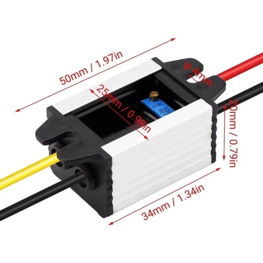 8-22V to 3-15V 3A Adjustable Output Power Supply Transformer Step-Down Volt Module DC Buck Converter Voltage Regulator CE RoHS Oasis Select