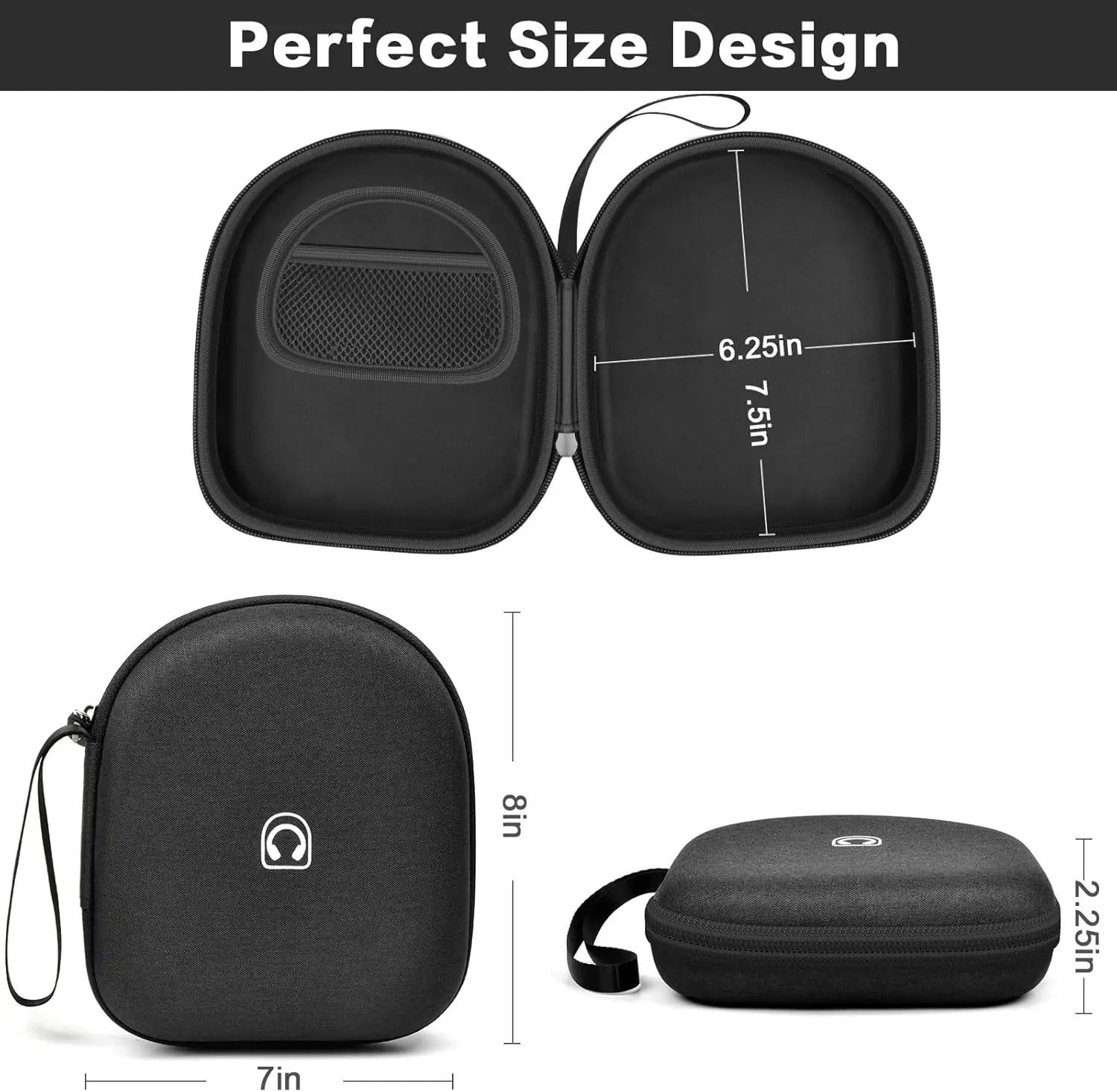 Headphone Case for Sony WH-CH520 | Travel Storage Bag