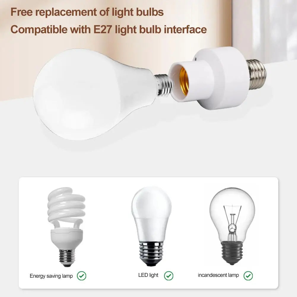 E27 Radar Motion Sensor Lamp Holder – Auto On/Off, 180° Motion Sensor Lamp Holder Oasis Select