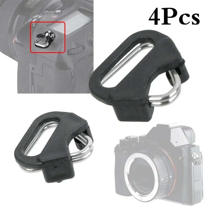 4PCS Camera Belt Hook Camera Shoulder Strap Triangle Split Ring Replacement ForFujifilm Olympus PentaxCamera Buckle Oasis Select Default Title