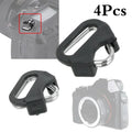 4PCS Camera Belt Hook Camera Shoulder Strap Triangle Split Ring Replacement ForFujifilm Olympus PentaxCamera Buckle Oasis Select Default Title