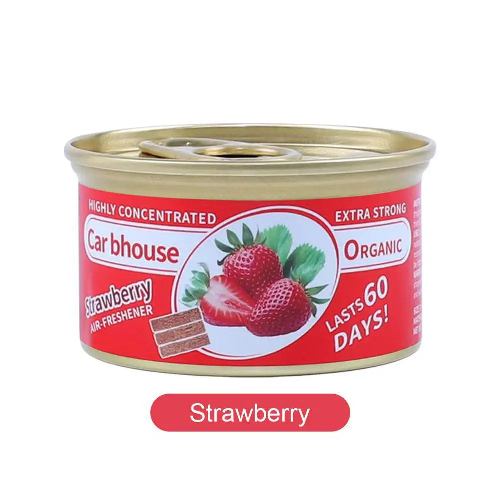 Car Flavoring Car Air Fresheners Perfume Canned Wood Blocks Coffee Flavor Long-Lasting Auto Aromatherapy Car Deodorant Supplies Oasis Select O