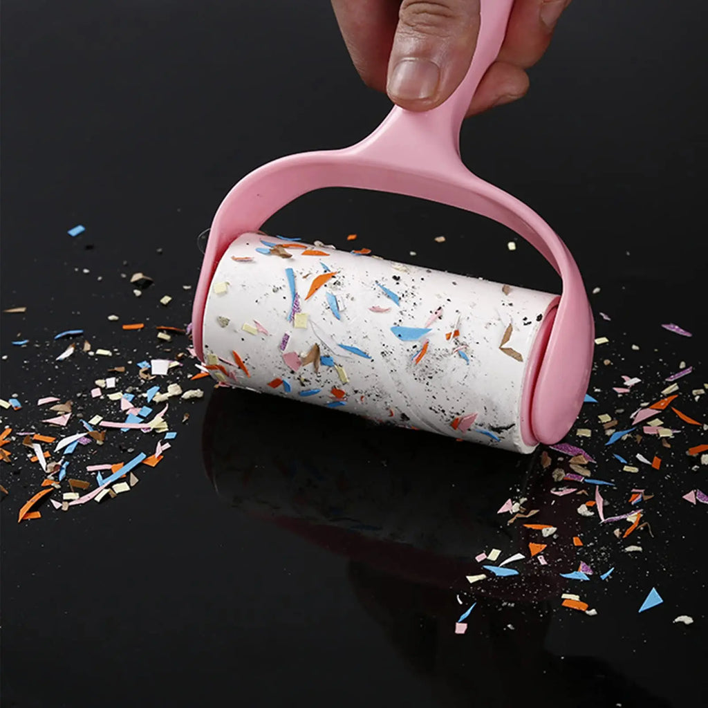 Sticky Fluff Roller Brush, Removes Pet Hair and Clothing Dust, Reusable Roller Type Hair Sticking Tool Oasis Select