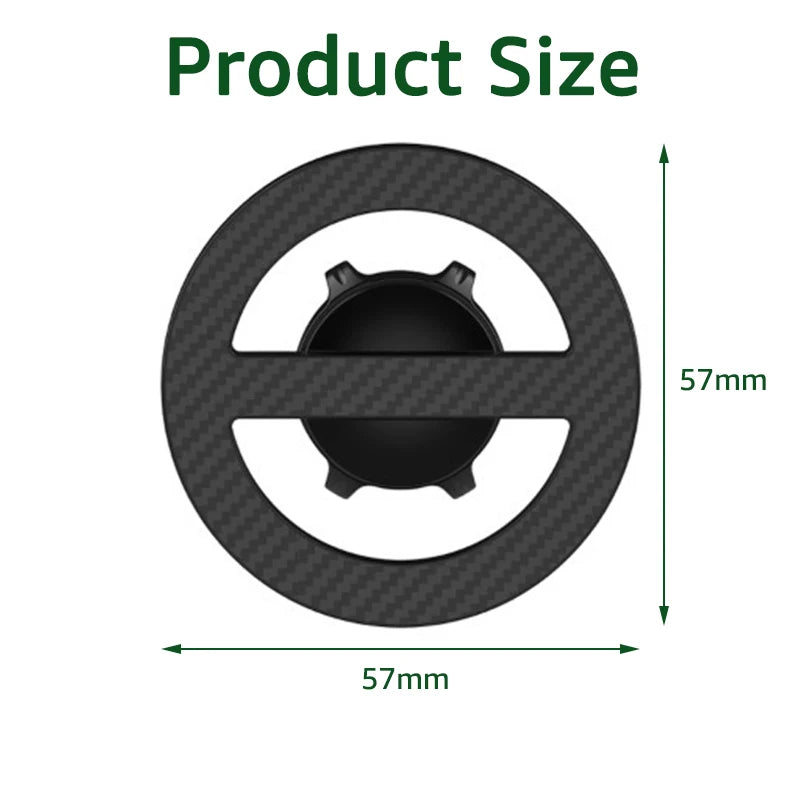 MagSafe Magnetic Car Phone Holder Base – 17mm Ball Head Mount
