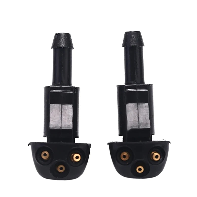 2Pcs Auto Accessory: Universal 3-Hole Car Windshield Wiper Washer Spray Nozzles Oasis Select