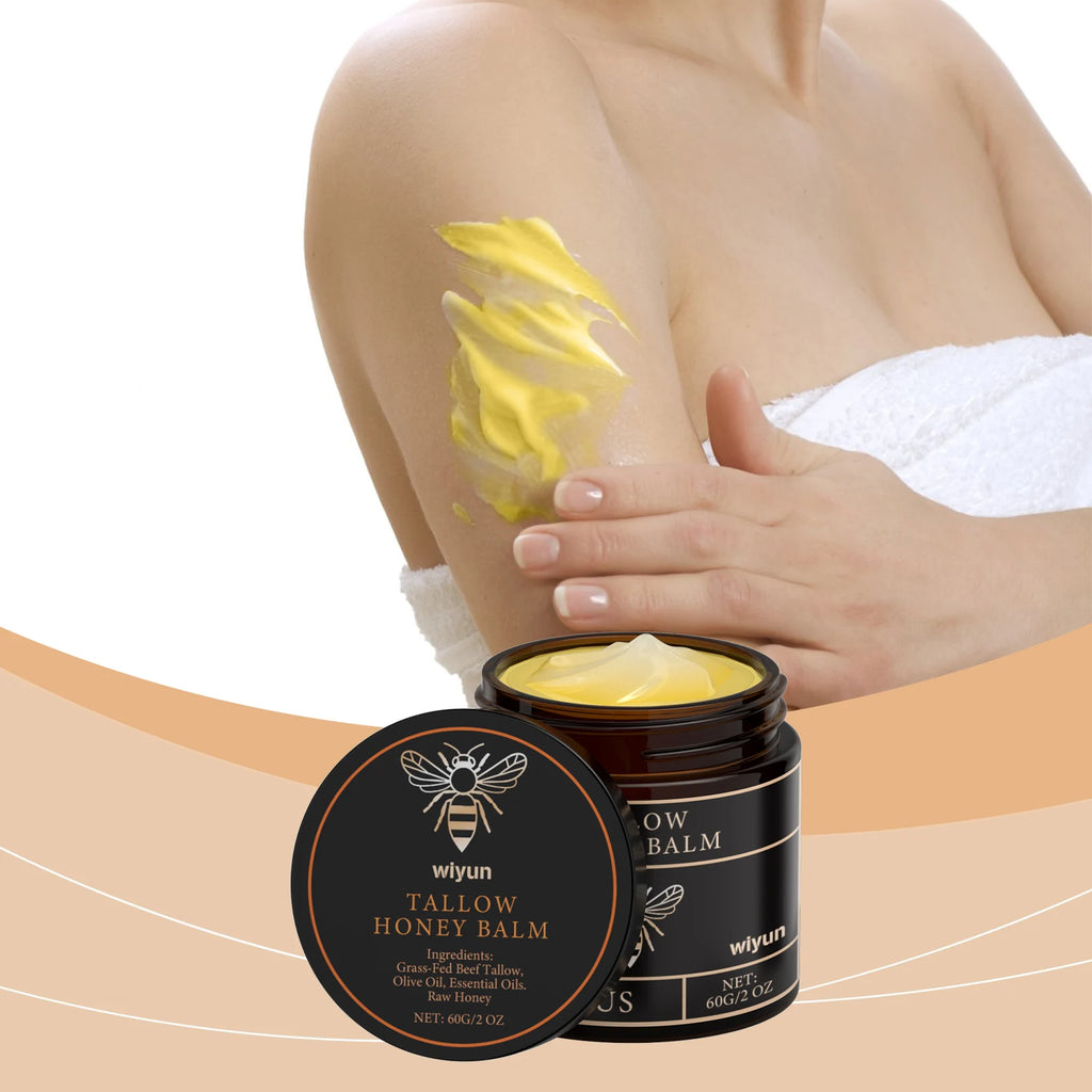 Tallow & Honey Glow Cream – Face & Body Moisturizer 60g Face & Body Cream Oasis Select 1pc