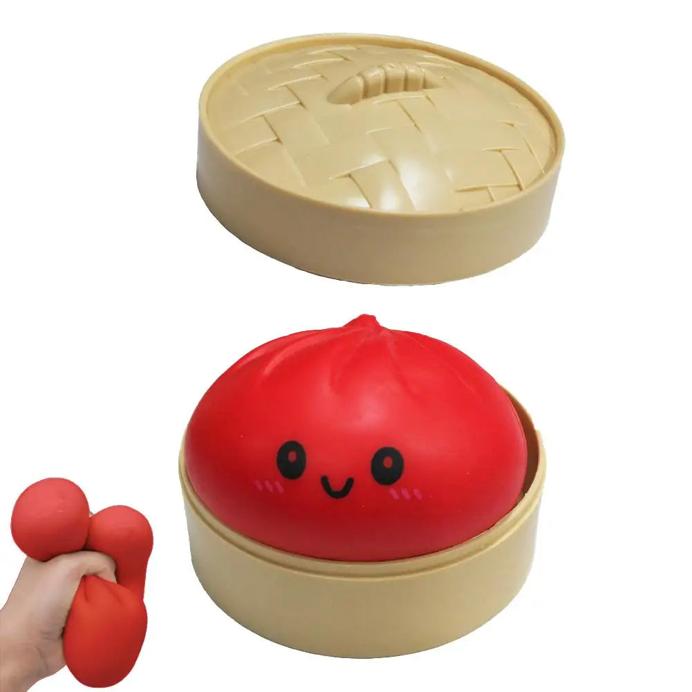 Dumpling Squeeze Stress Ball – Squishy Sensory Fidget Toy