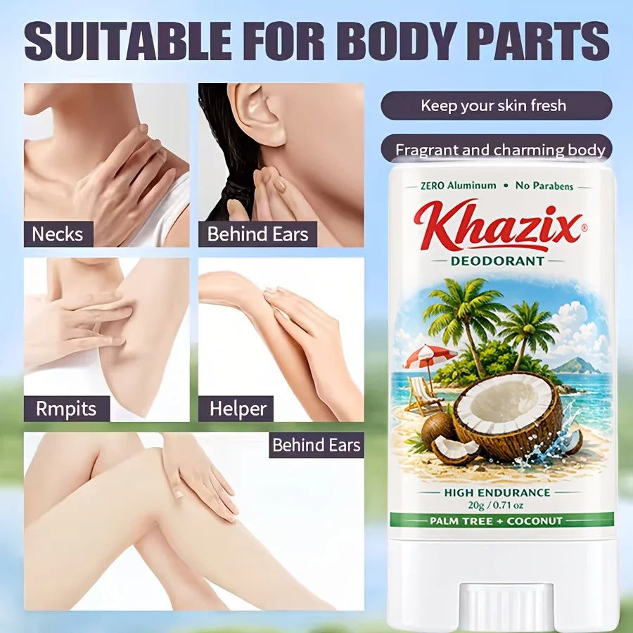 20g universal deodorant for both men and women, aluminum-free formula, provides all-day freshness and lasts long Oasis Select