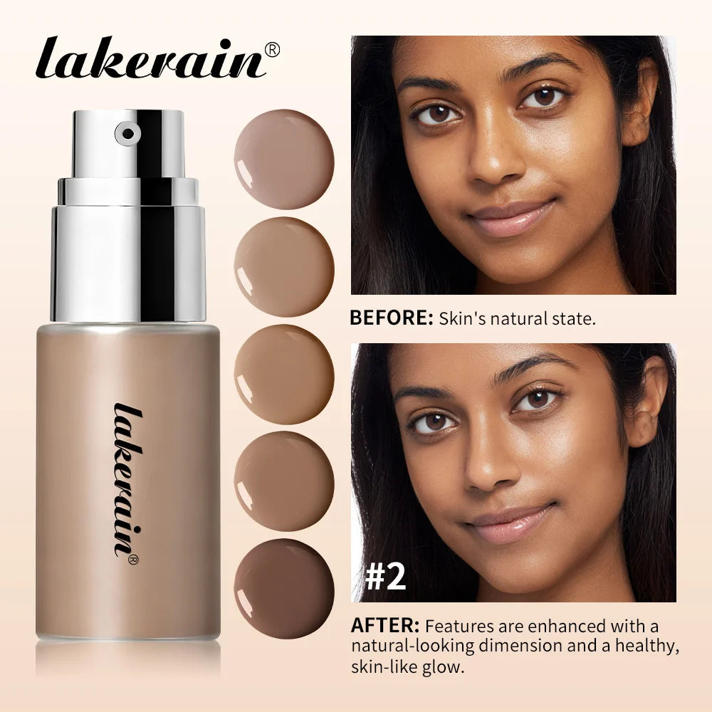 Multi-Use Foundation Cream Hydrates Nourishes Brighten Skin Tone Foundation Makeup Contouring Bronzing & Shaping Serum Cosmetics Oasis Select
