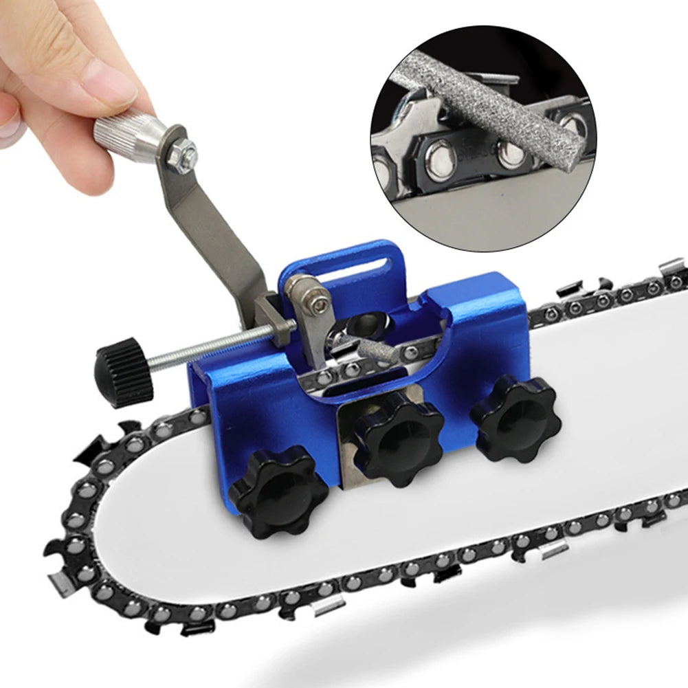 6Pcs/Set Portable And Easy Electric Chainsaw Chain Sharpening Tool Jig Sharpener For 4-5.5mm Chainsaw Saw Tools Hot Sale Oasis Select
