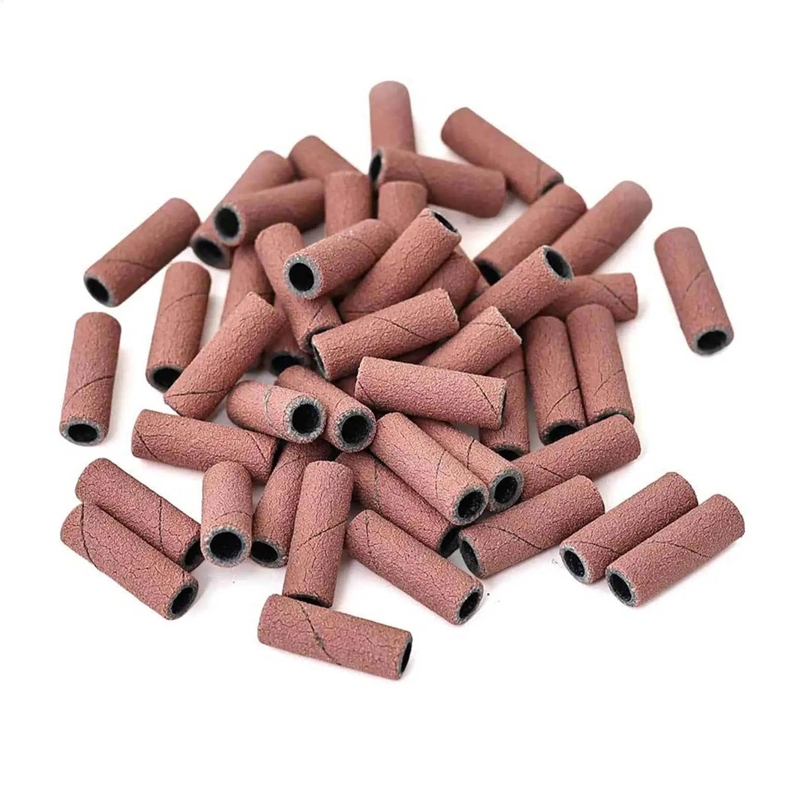 50pcs Nail File Sanding Bands Nail Drill Bits Sanding Bands for Electric Machine File Grinder Sand Band Nails Gel Polish Remove Oasis Select