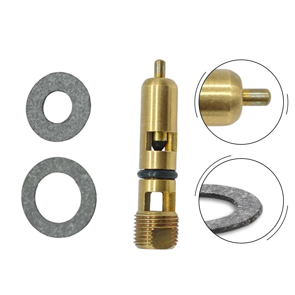 Adjustable Needle And Seat Assembly For Holley 0.110 Inch Carburetor HO6-504 Fuel Inlet Kit For Models 350 600 750 Tuning Parts Oasis Select