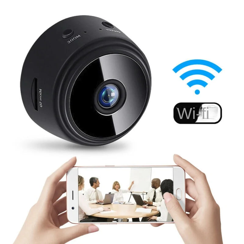 A9 WiFi Mini Camera HD 1080p Wireless Video Recorder Voice Recorder Security Monitoring Camera Smart Home For Infants And Pets Oasis Select