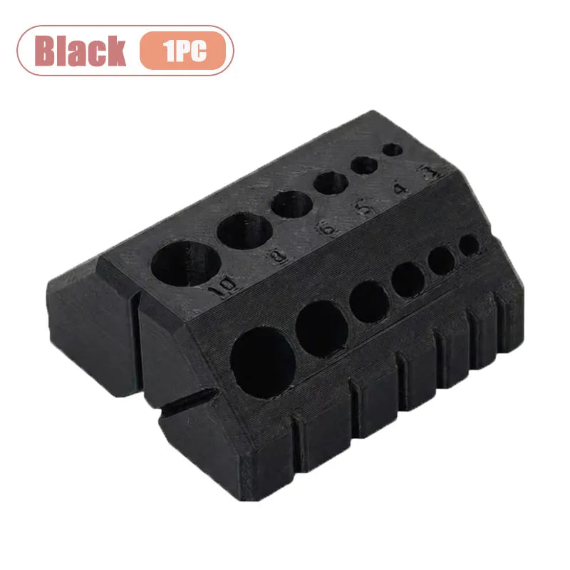 1-20PCS 3D Printed Drill Guide Tool Portable Drill Bit Alignment Jig for Woodworking Precise Positioning DIY Woodworking Helper Oasis Select Black-1PC