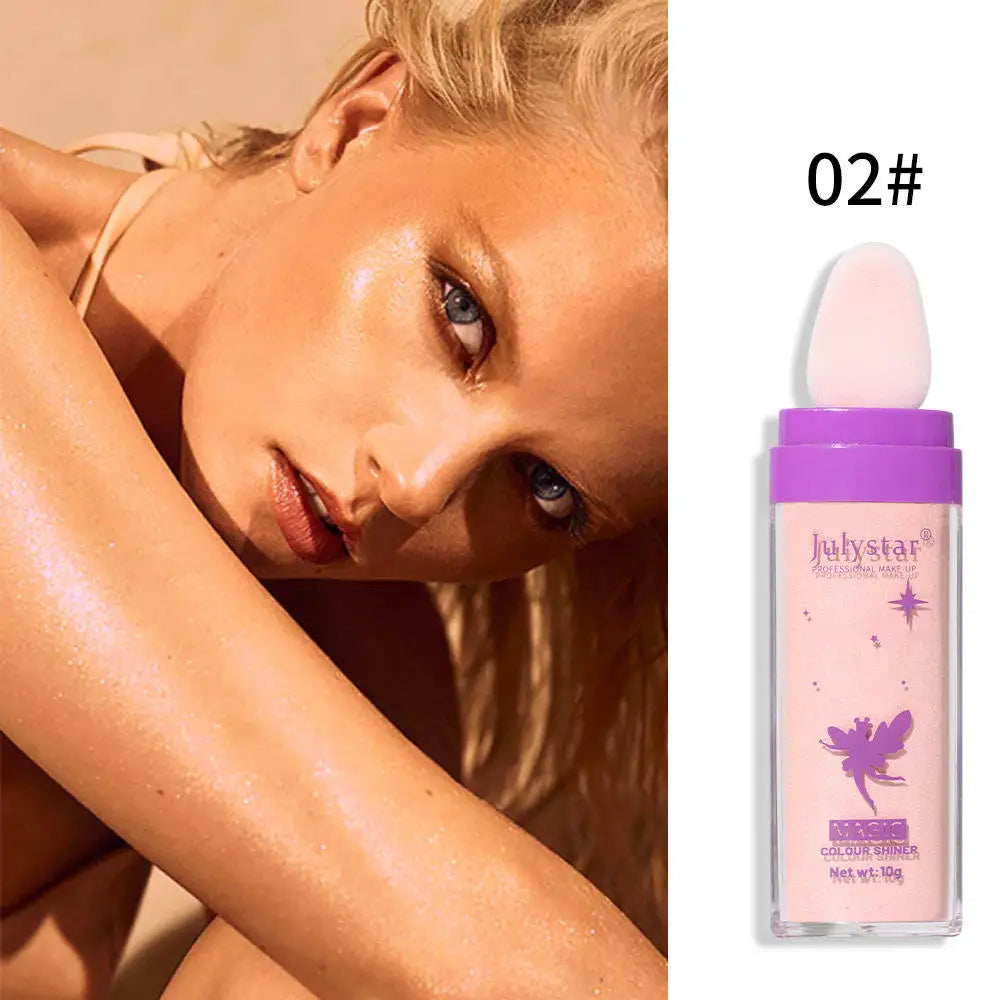 6-Color Highlighter Powder – Glow for Face & Body | CPNP