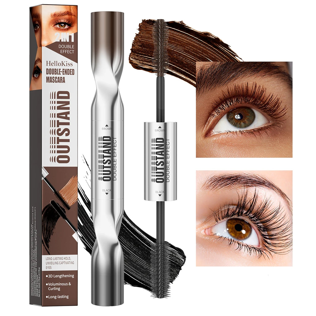 Waterproof Curling Mascara – Smudge-Proof | Black & Green Shades