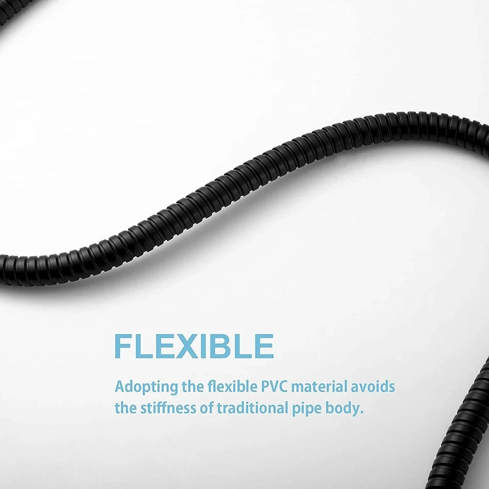 1.5/2/3M Stainless Steel Flexible Shower Hose Long Shower Water Hose Extension Plumbing Pipe Pulling Tube Bathroom Accessories Oasis Select