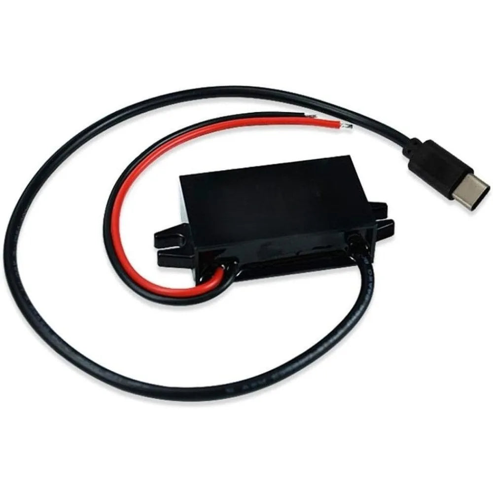 DC/DC 12V/24V Input To 5V Output 3A 15W USB Type-C Step Down Converter Waterproof Buck Module Use Power For Electronic Device Oasis Select Type-C 12V 24V 5V 3A
