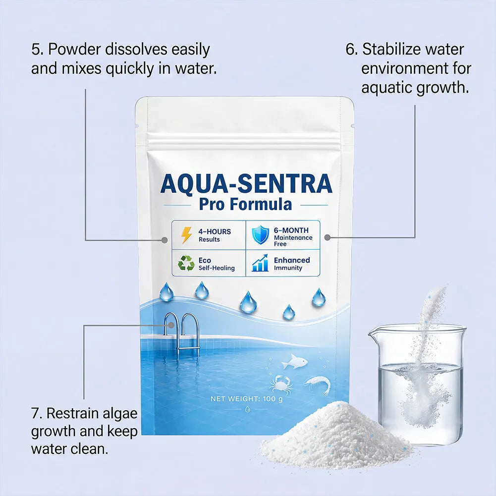 Aquarium Water Clarifier Powder – Clear Fish Tank & Pond Fast
