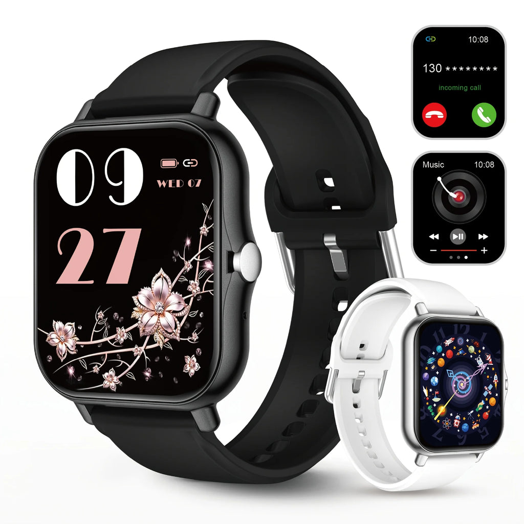 ERUN 1.83" Sports Smartwatch – Wireless Calling & Fitness