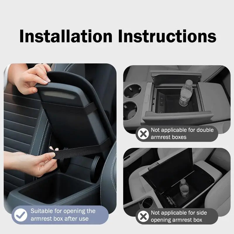 Car Armrest Cushion Booster Pad Central Armrest Box Plush Pad Protection Cover Anti Universal Heightening Pad Oasis Select