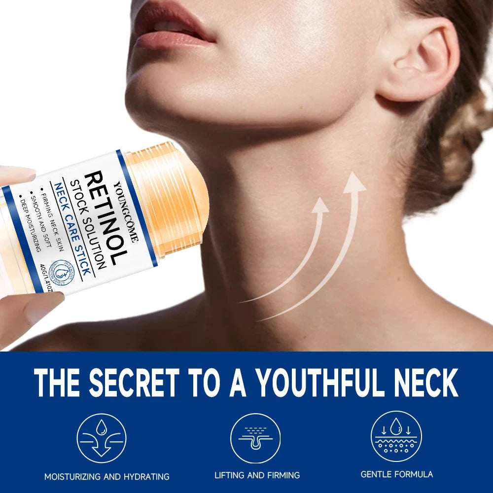 YOUNGCOME Retinol Neck Firming Stick | Hyaluronic Acid & Collagen Neck Firming Stick Oasis Select