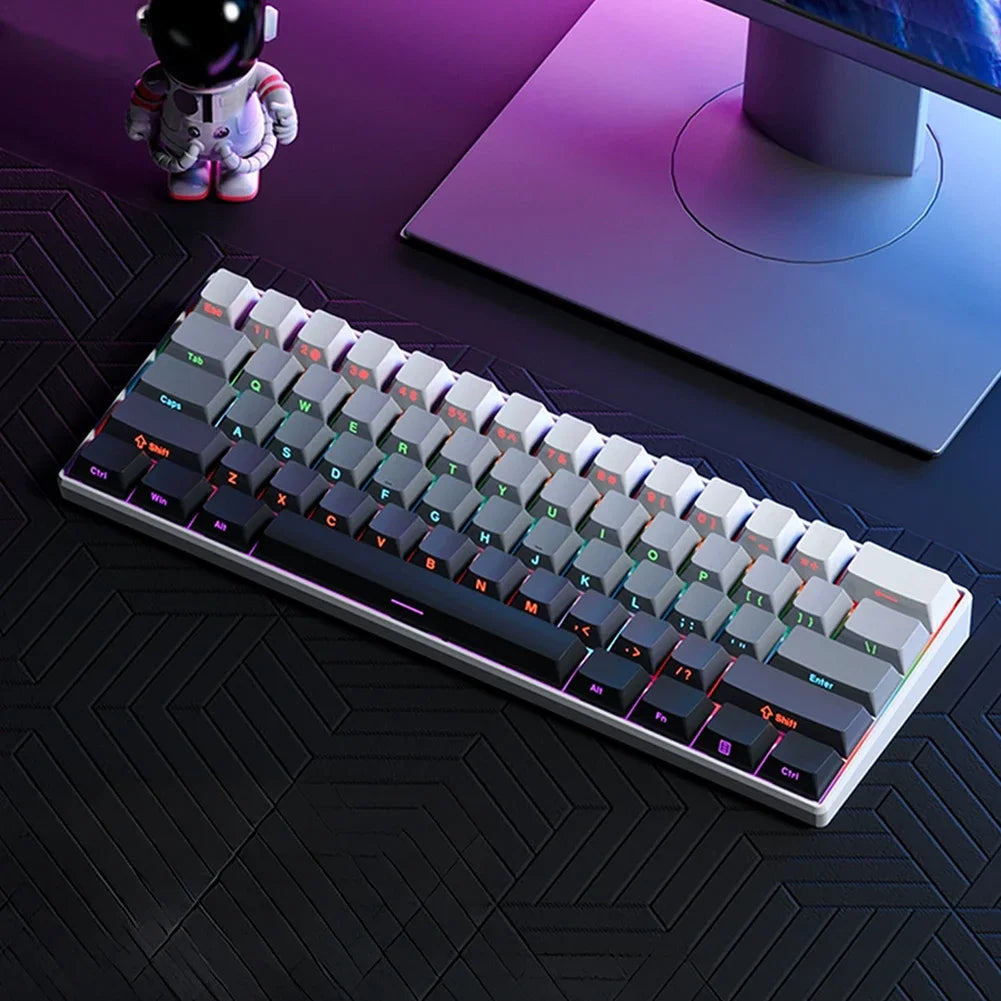 61-Key Hot-Swap Mechanical Keyboard | RGB USB-C Gaming