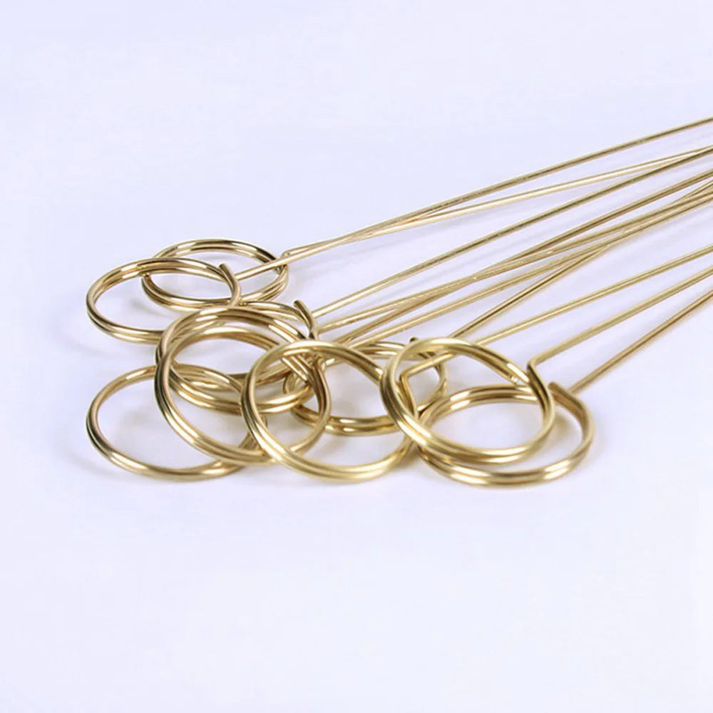 10pcs Heart Message Card Holder Rods | Flower & Party Decor