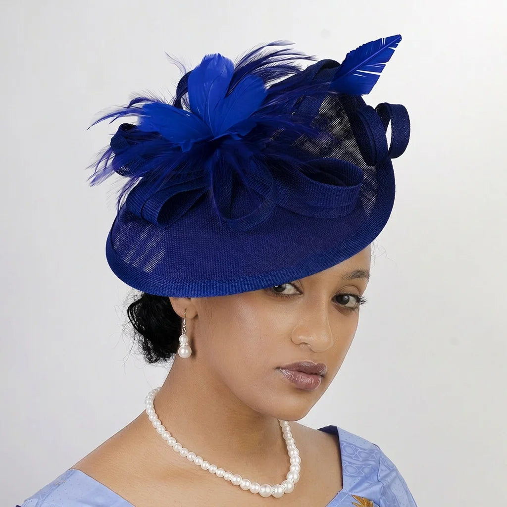 Handmade Vintage Bridal Fascinator Hat | Derby & Wedding