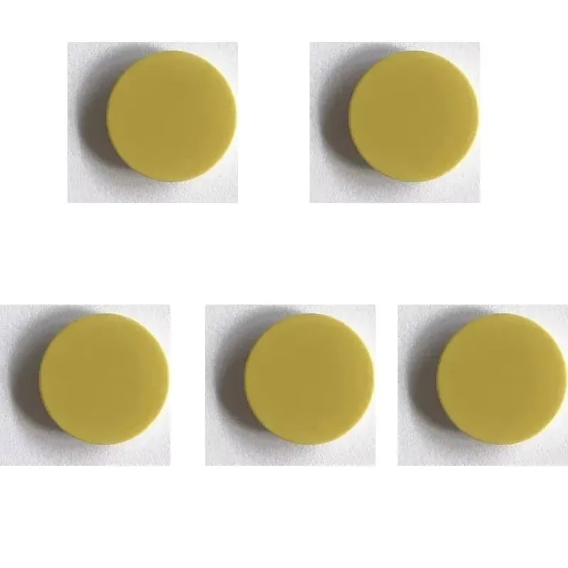 5/10/15pcs Round Finger Grip Tok Cellphone Holder Foldable Expanding Phone Stand Mobile Accessories For Iphone Finger Bracket Oasis Select 5pcs Yellow