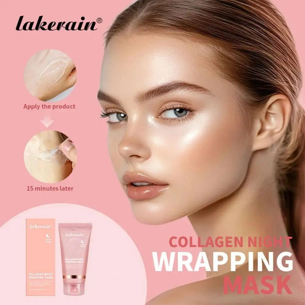 Lakerain Collagen Peel-Off Night Mask – Hydration & Firming