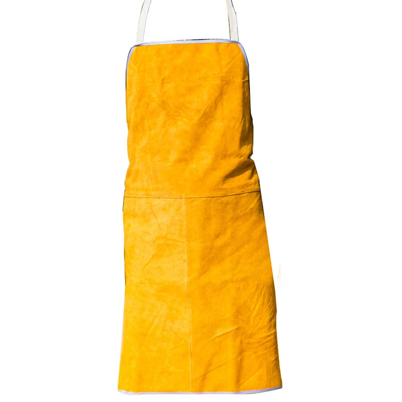 Washable Wear-resistant Heat Insulation Cowhide Leather Welding Apron Soldering Protective Clothing Blacksmith Oasis Select Apron