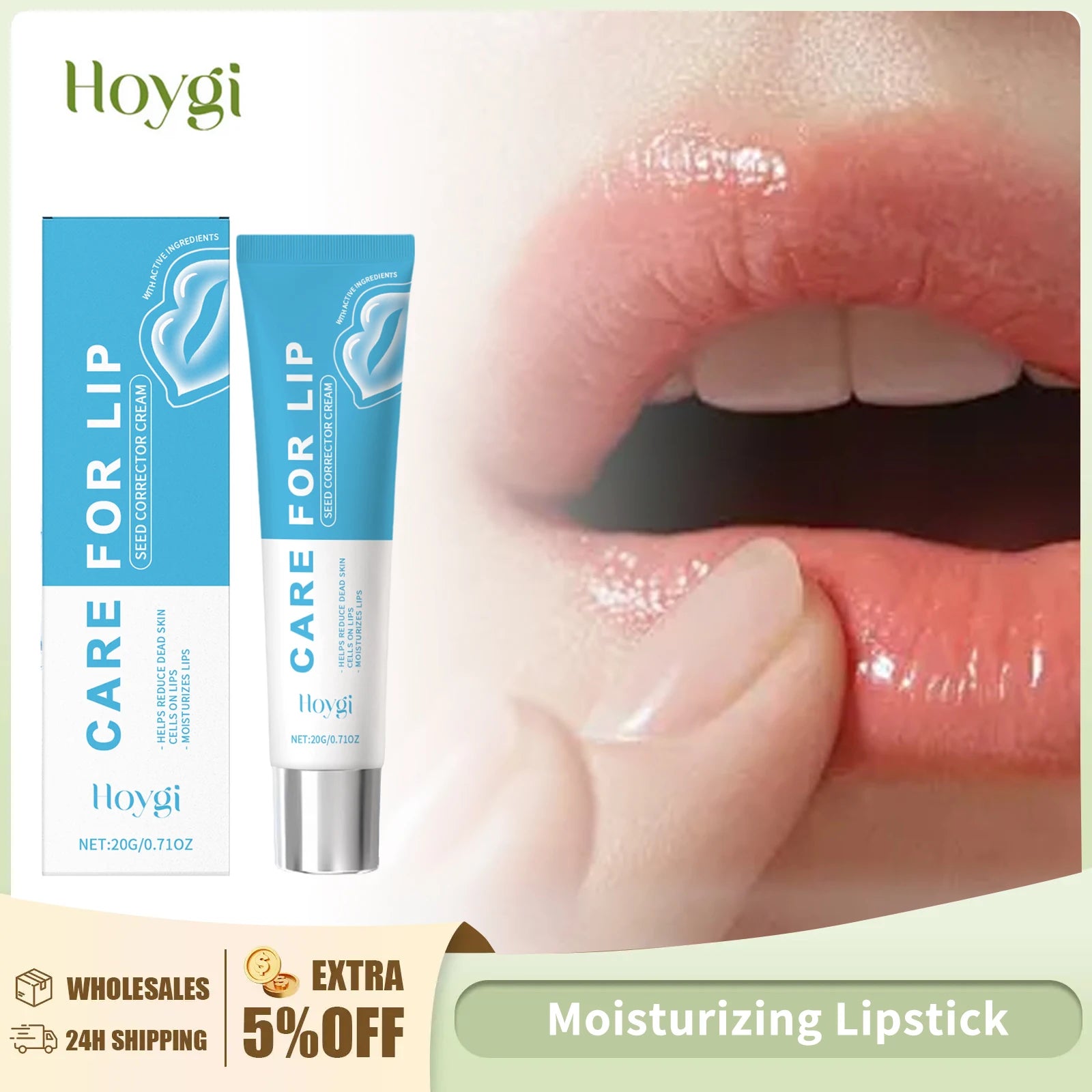 Hoygi Hyaluronic Acid Lip Balm – Hydrating Daily Care 20g Hyaluronic Lip Balm Oasis Select