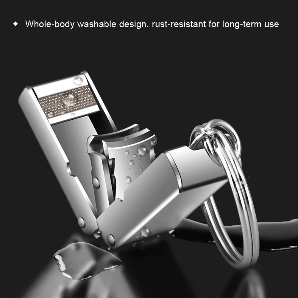 1pcs Nail Clippers Collapsible Portable Travel Fingernail Nail Scissors Cutter Stainless Steel Manicure Tools Oasis Select