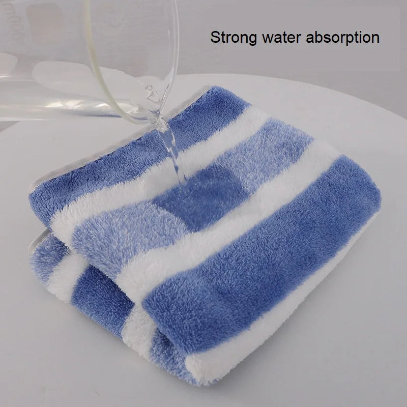 1 Pc Thickened Quick Drying Absorbent Bath Towel Soft Face Towel for Home Bathroom Oasis Select
